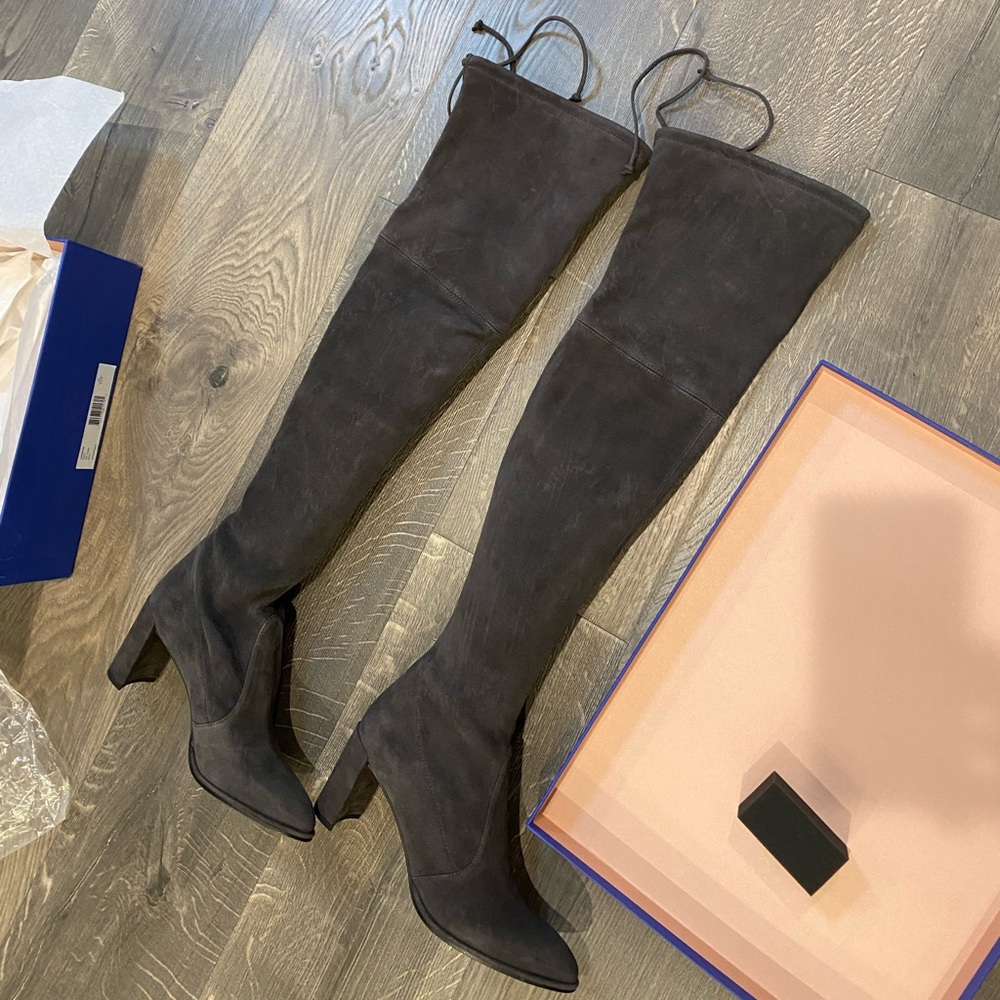 STUART WEITZMAN LANDMARK OVER THE KNEE BOOTS Size 6.5 US